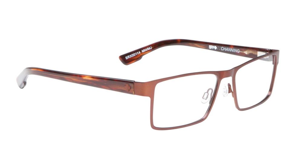 Spy Optic Channing Bifocal Prescription Eyeglasses, Mahogany/Mojave Frame-SRX00114BI