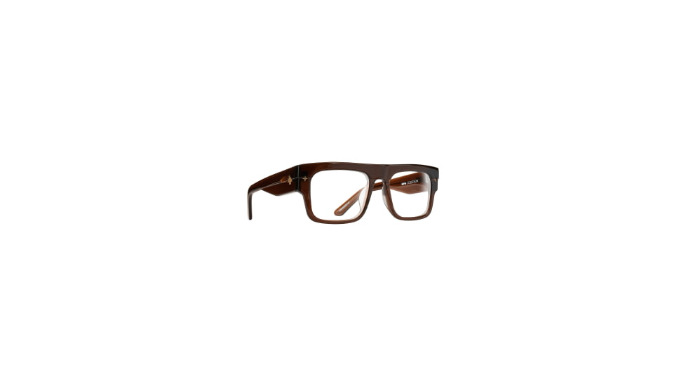 Spy Optic Coleson 55 Men's Sunglasses, Java Frame, Demo w/ Spy+ Lens Print Lens, Medium, 115700