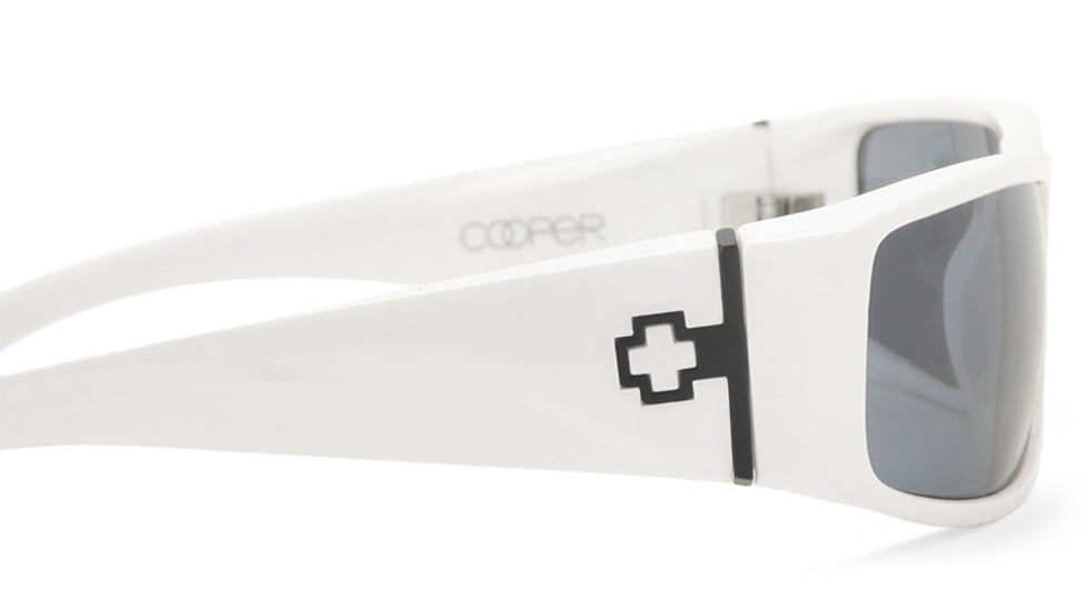 Spy Optic Cooper Single Vision Prescription Sunglasses - White Frame 570195638000RX