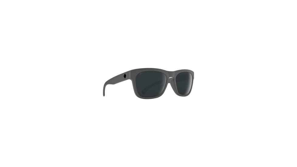 Spy Optic Crossway Sunglasses, Matte Gray Frame, Gray Polar w/ Black Spectra Mirror Lens, Medium/Large, 162953