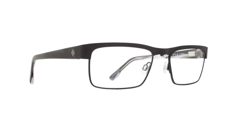 Spy Optic Cullen Eyeglasses, Matte Black/Black Horn Frame, 573350110000
