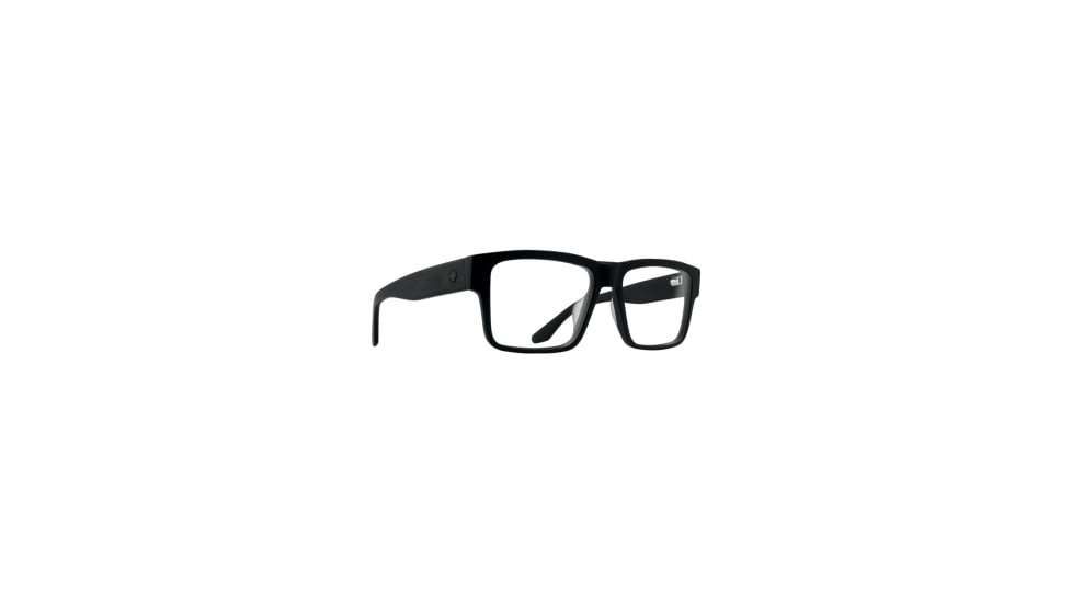 Spy Optic Cyrus Optical 58 Sunglasses, Matte Black Frame, Demo w/ Spy+ Lens Print Lens, Large, 182983