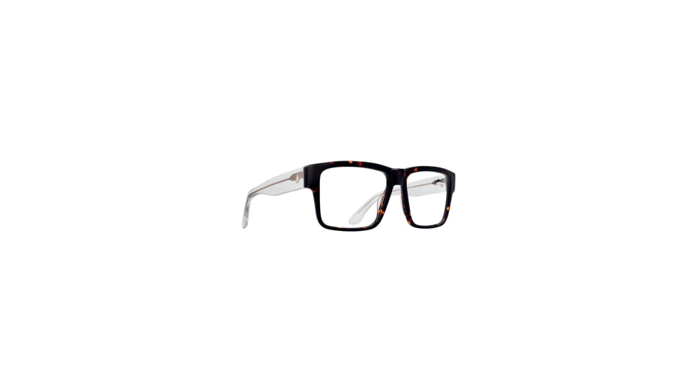 Spy Optic Cyrus Optical 60 Dark Tort Crystal Sunglasses, Clear, One Size, 92056