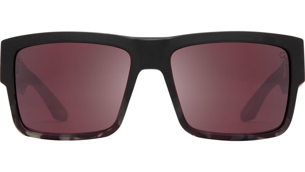 Spy Optic Cyrus Single Vision Prescription Sunglasses, Matte Black/Smoke Tortoise Fade Frame, 673180221792SV