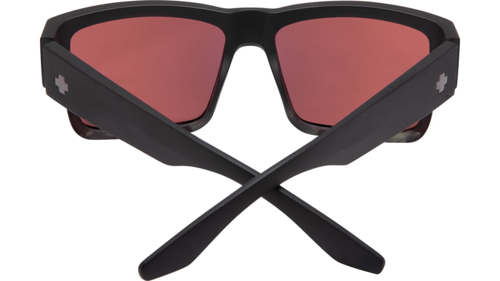 Spy Optic Cyrus Single Vision Prescription Sunglasses, Matte Black/Smoke Tortoise Fade Frame, 673180221792SV