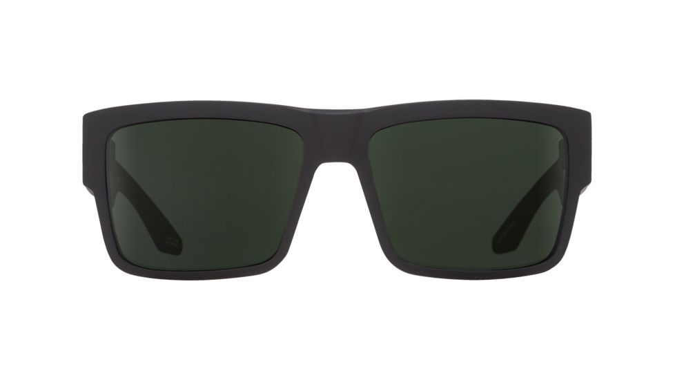 Spy Optic Cyrus Single Vision Prescription Sunglasses, Matte Black Frame - 673180374863SV