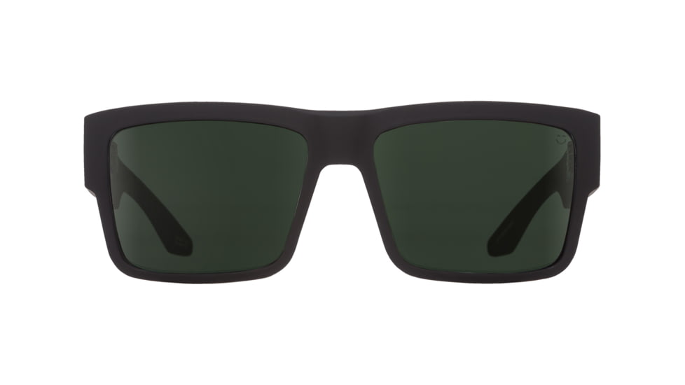 Spy Optic Cyrus Single Vision Prescription Sunglasses, Soft Matte Black Frame - 673180973864SV