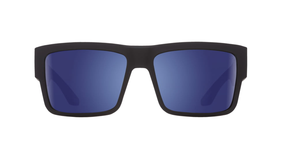 Spy Optic Cyrus Single Vision Prescription Sunglasses, Soft Matte Black Frame - 673180973821SV