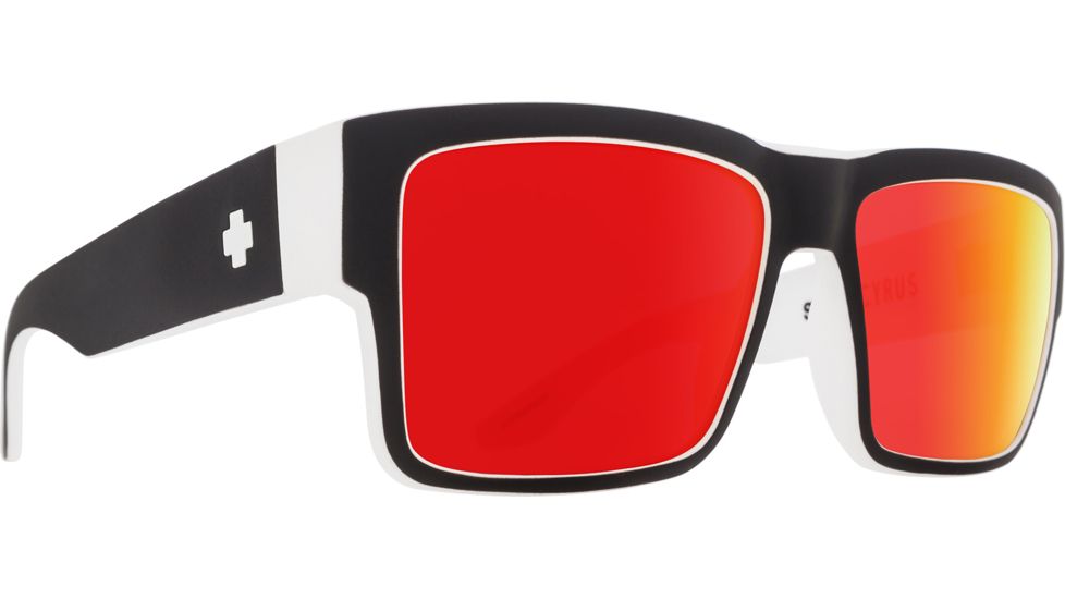Spy Optic Cyrus Single Vision Prescription Sunglasses, Whitewall Frame, 673180209365SV
