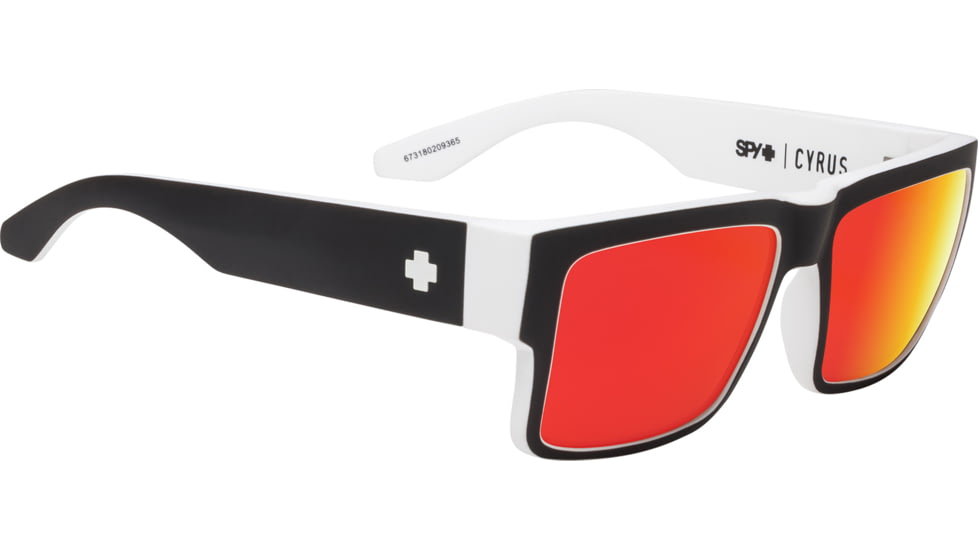 Spy Optic Cyrus Single Vision Prescription Sunglasses, Whitewall Frame, 673180209365SV