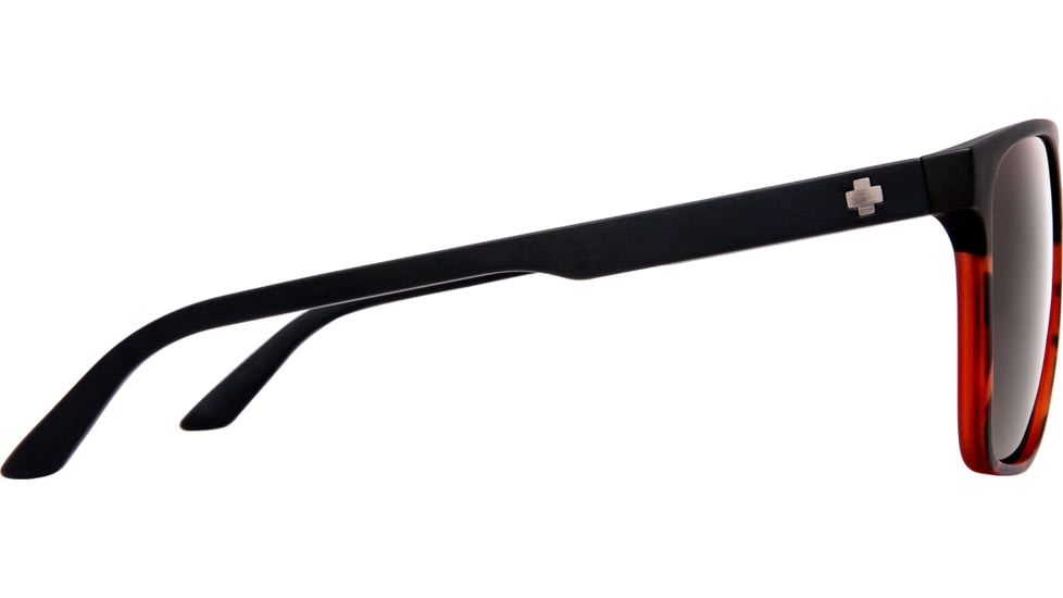 Spy Optic Czar Single Vision Prescription Sunglasses, Matte Black/Tortoise Fade Frame, Polarized, 673526200789SV