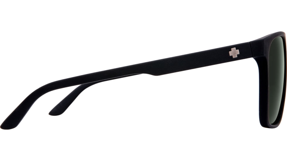 Spy Optic Czar Single Vision Prescription Sunglasses, Soft Matte Black Frame, 673526973863SV