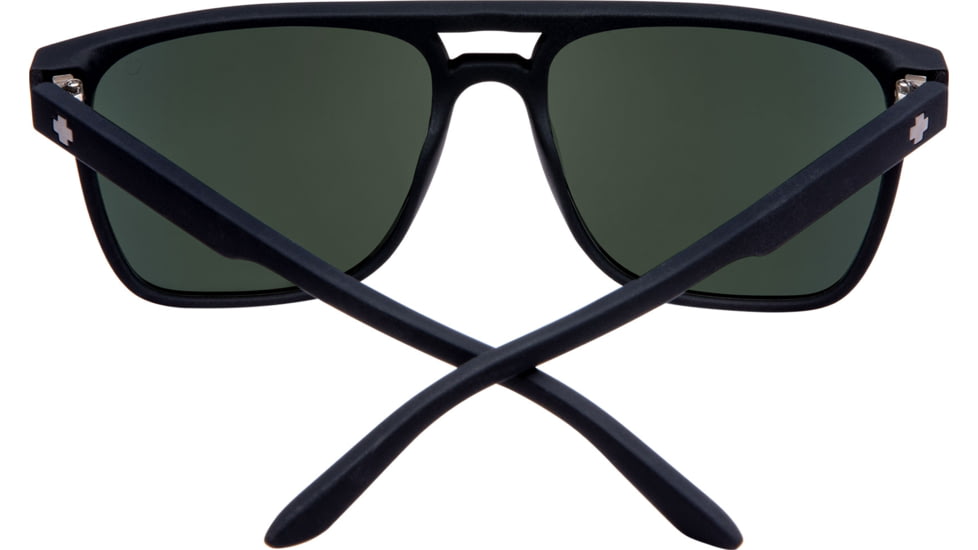 Spy Optic Czar Single Vision Prescription Sunglasses, Soft Matte Black Frame, 673526973863SV
