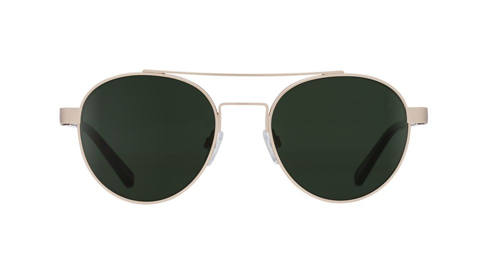 Spy Optic Deco Progressive Prescription Sunglasses, Soft Matte Gold/Dark Tort Frame, 673308587863PR