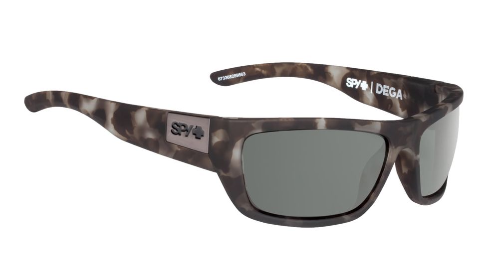 Spy Optic Dega Bifocal Prescription Sunglasses, Soft Matte Smoke Tortoise Frame, 673368289863BI