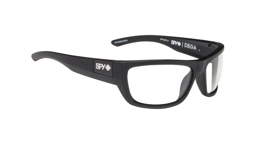 Spy Optic Dega Bifocal Prescription Sunglasses, Matte Black Frame, 673368243094BI