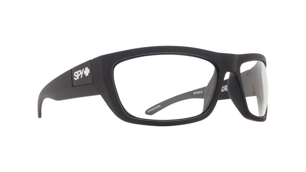 Spy Optic Dega Bifocal Prescription Sunglasses, Matte Black Frame, 673368243094BI