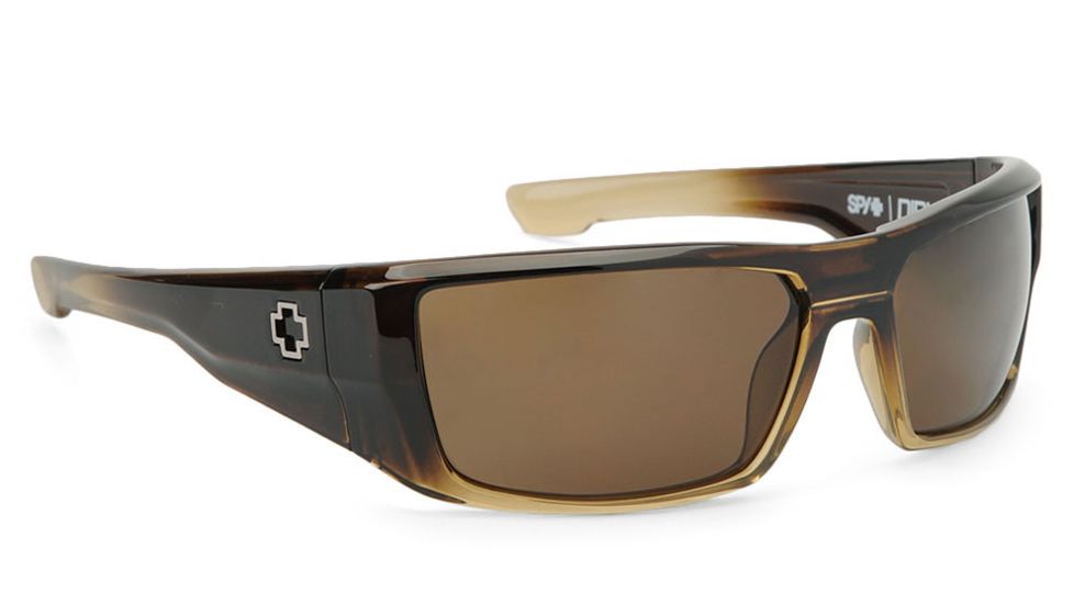 Spy Optic Dirk Sunglasses w/ Bronze Fade Frame &amp; Bronze Polarized Lens