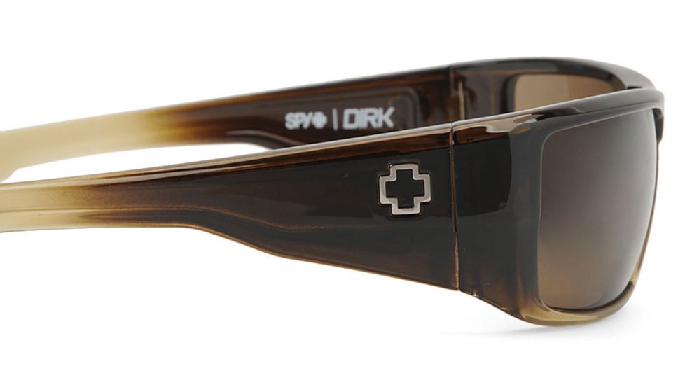 Spy Optic Dirk Sunglasses w/ Bronze Fade Frame &amp; Bronze Polarized Lens