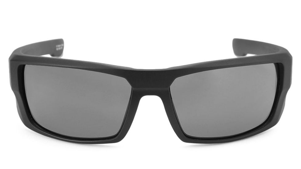 Spy Optic Dirk Sunglasses w/ Matte Black Frame &amp; Grey Pol Lens