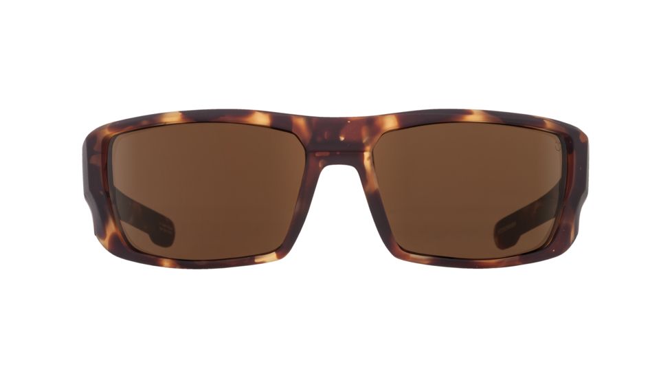 Spy Optic Dirk Single Vision Prescription Sunglasses, Matte Camo Tortoise Frame, 672052995865SV