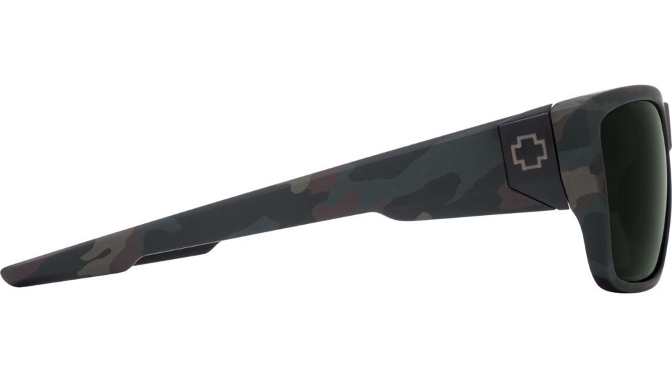 Spy Optic Dirty Mo 2 Single Vision Prescription Sunglasses, Matte Camo Frame, Polarized, 6700000000017SV