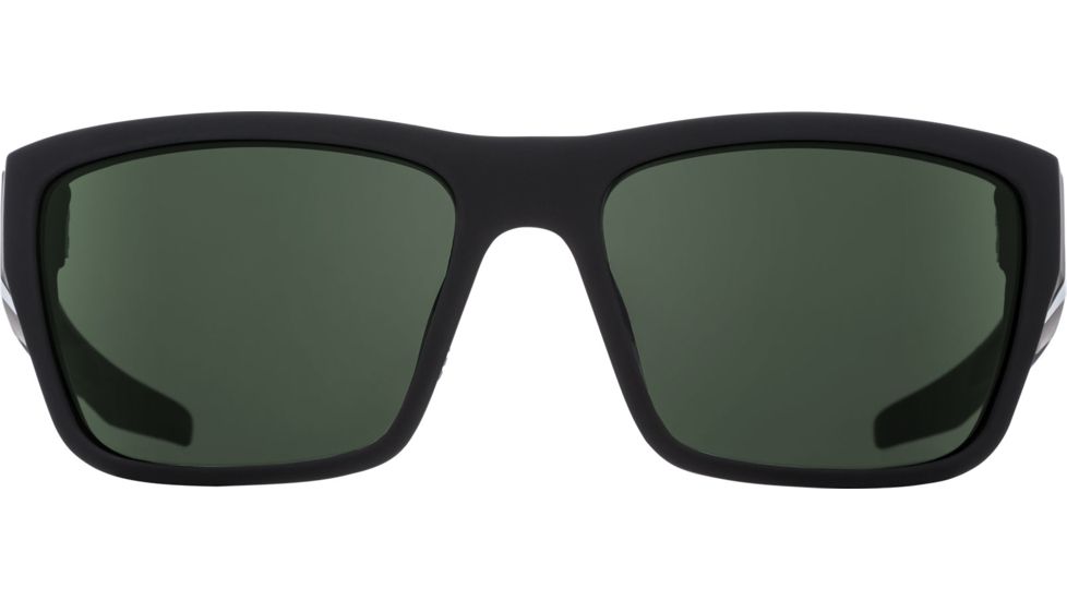 Spy Optic Dirty Mo 2 Single Vision Prescription Sunglasses, Soft Matte Black Frame, Polarized, 6700000000015SV