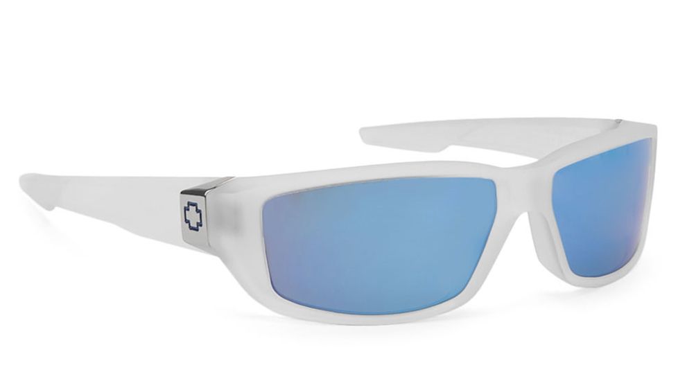Spy Optic Dirty Mo Single Vision Prescription Sunglasses - Matte Clear Frame 570937903000RX