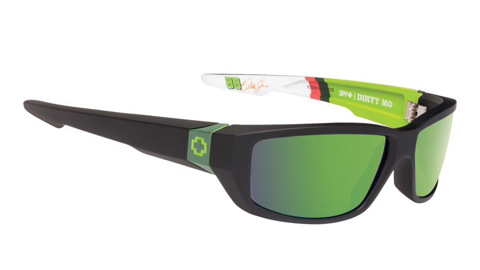 Spy Optic Dirty-Mo Progressive Prescription Sunglasses, Diet Mtn Dew Livery Frame, 670937425225PR