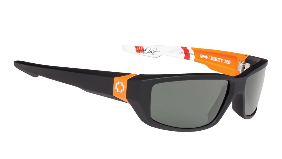 Spy Optic Dirty-Mo Progressive Prescription Sunglasses, Jr Motorsports Livery Frame, 670937428863PR