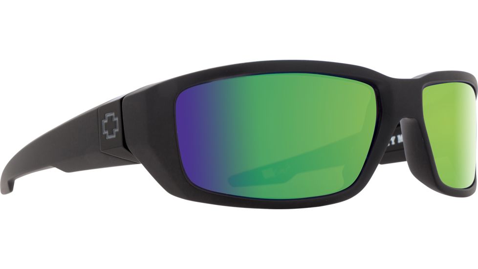 Spy Optic Dirty Mo Progressive Prescription Sunglasses, Matte Black Frame, Polarized, 670937374861PR