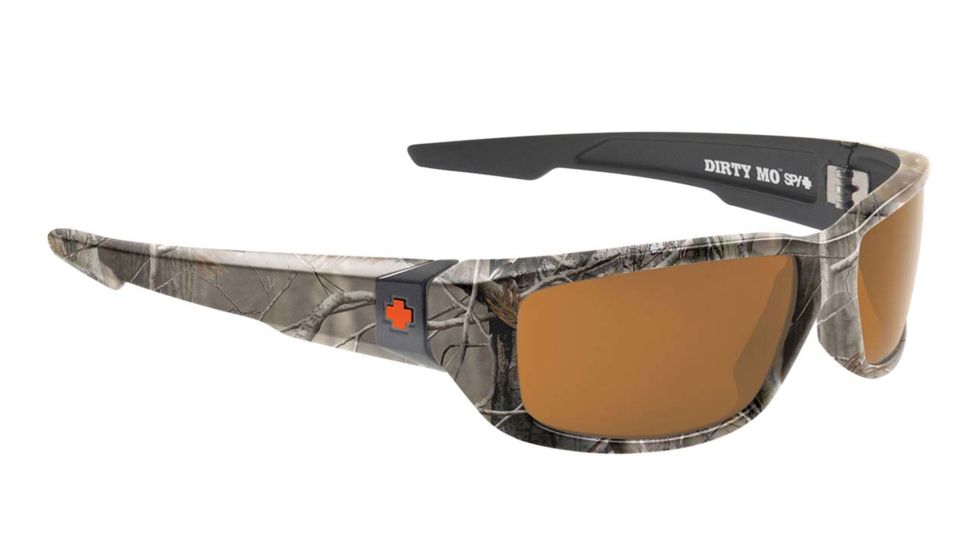 Spy Optic Dirty Mo Progressive Prescription Sunglasses, Spy Realtree Frame, Bronze Polarized Lens, Polarized-670937986074PR