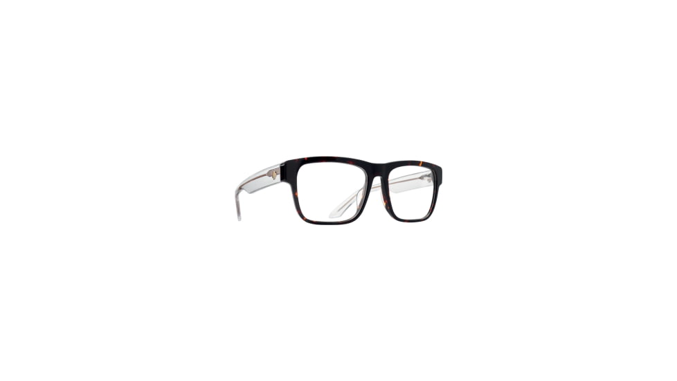 Spy Optic Discord Optical 56 Sunglasses, Dark Tort Crystal Frame, Demo w/ Spy+ Lens Print Lens, Medium, 92033