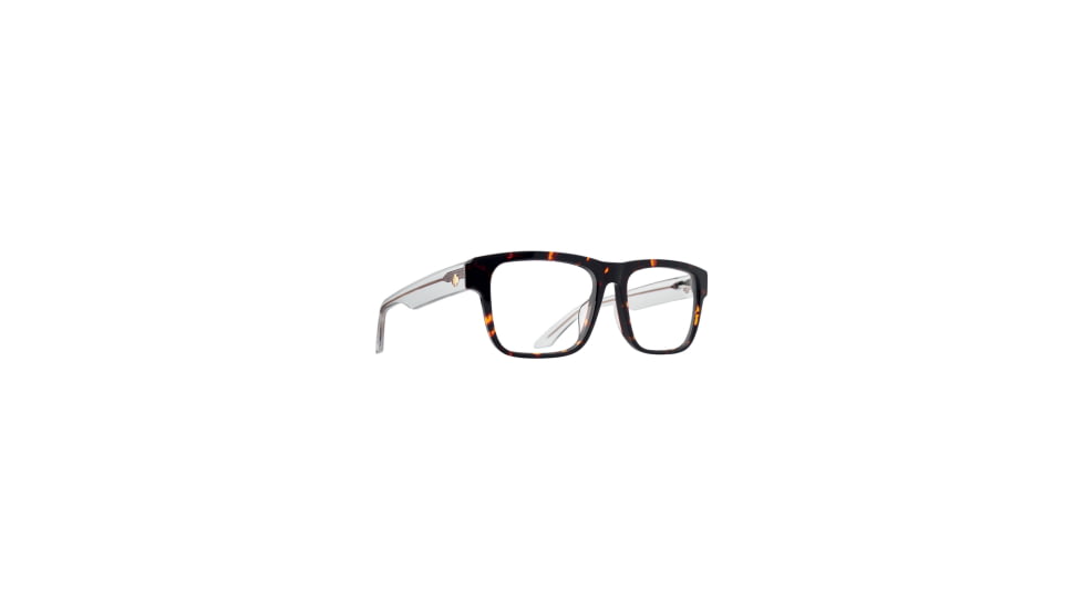 Spy Optic Discord Optical 58 Sunglasses, Dark Tort Crystal Frame, Demo w/ Spy+ Lens Print Lens, Large, 92038