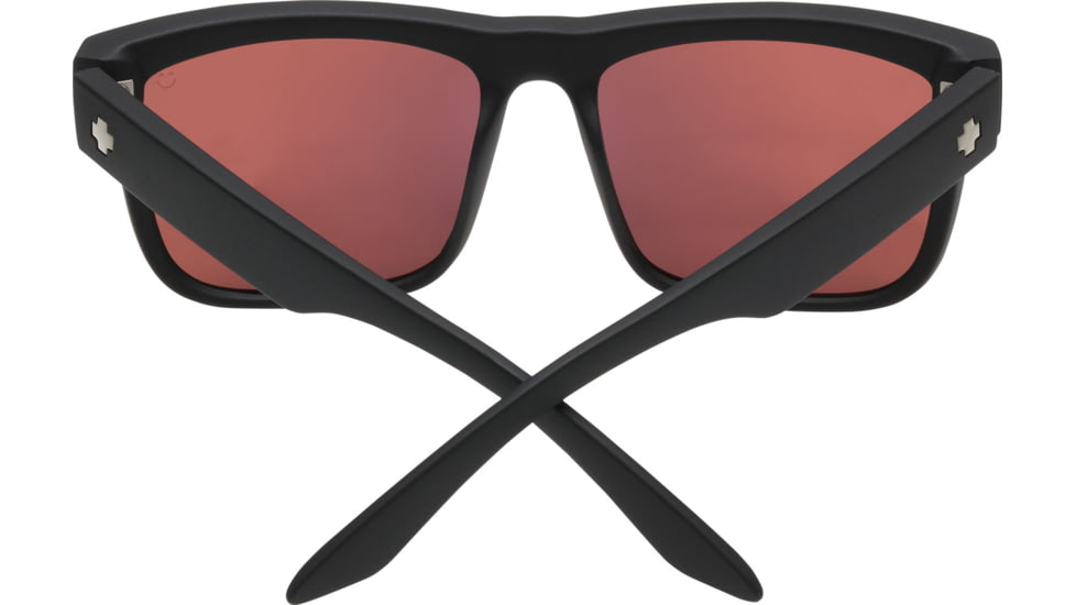 Spy Optic Discord Single Vision Prescription Sunglasses, Matte Black Frame, Polarized, 673119374791SV