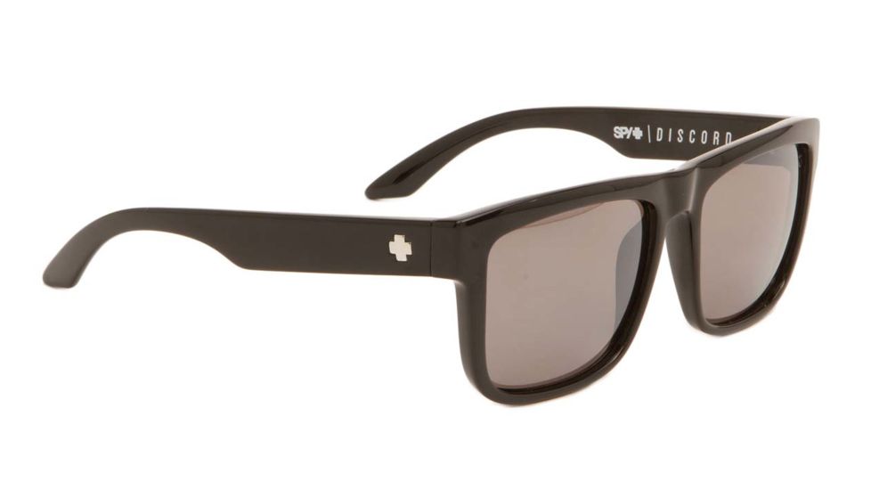 Spy Optic Discord Sunglasses - Black Frame and Happy Bronze Polarized W/ Black Mirror Lens