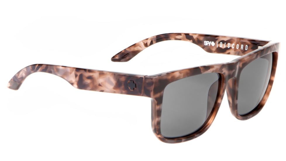 Spy Optic Discord Sunglasses - Black Rose Tortoise Frame and Grey Lens 673036021129
