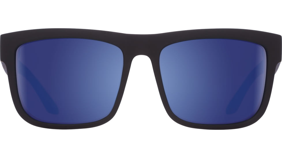 Spy Optic Discord Sunglasses, Soft Matte Black/Navy Tort Frame, Happy Gray Green Lens, 673119845503