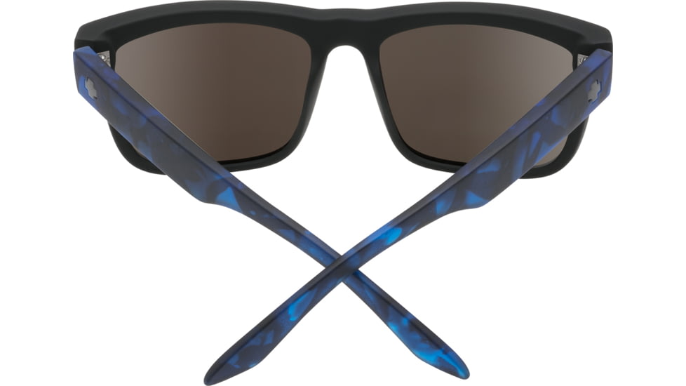 Spy Optic Discord Sunglasses, Soft Matte Black/Navy Tort Frame, Happy Gray Green Lens, 673119845503