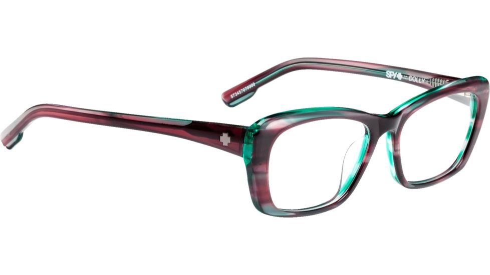 Spy Optic Dolly Eyeglass Frames, Green Sunset Frame, 573457070000