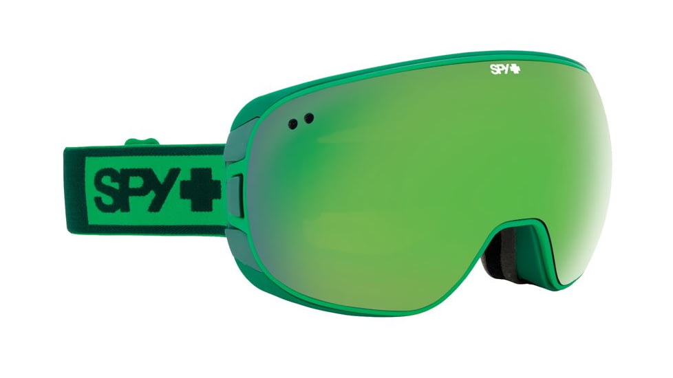 Spy Optic Doom Ski Goggles - Elemental GreenFrame, Bronze W/ Green Spectra &amp; Yellow Contact Lens, 313073171373