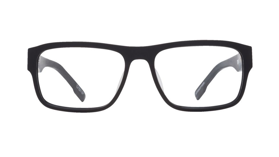 Spy Optic Duke Single Vision Prescription Eyeglasses, Matte Black Frame, 573352374000SV