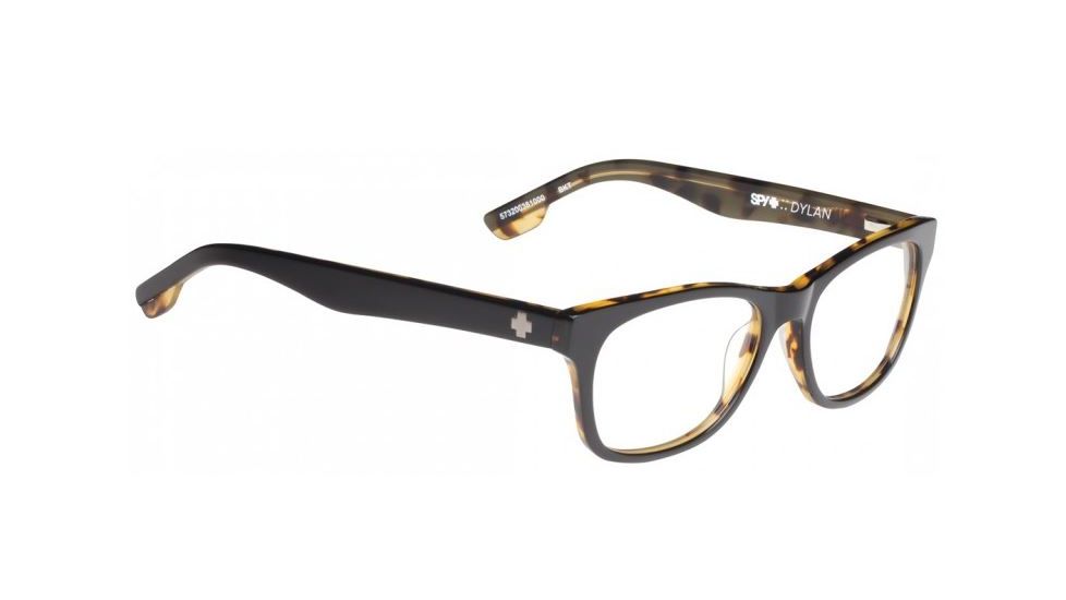 Spy Optic Dylan Prescription Eyeglasses, Black Tiger Frame, 573406381000