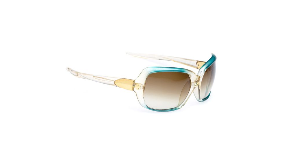 670275592073 Spy Optic Dynasty Sunglasses - Teal Vintage Fade frame, Bronze Fade lenses