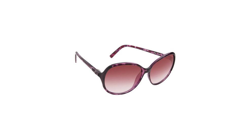 Spy Optic Edyn Sunglasses - Purple Marble Tortoise frame, Merlot Fade lenses 670283863164