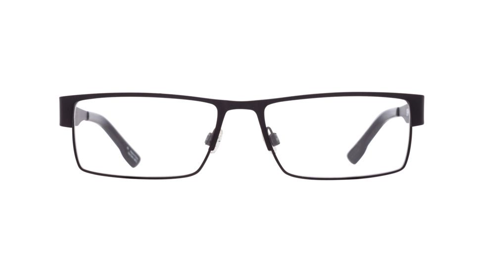 Spy Optic Elijah Single Vision Prescription Eyeglasses, Matte Black Frame, 573485374000SV