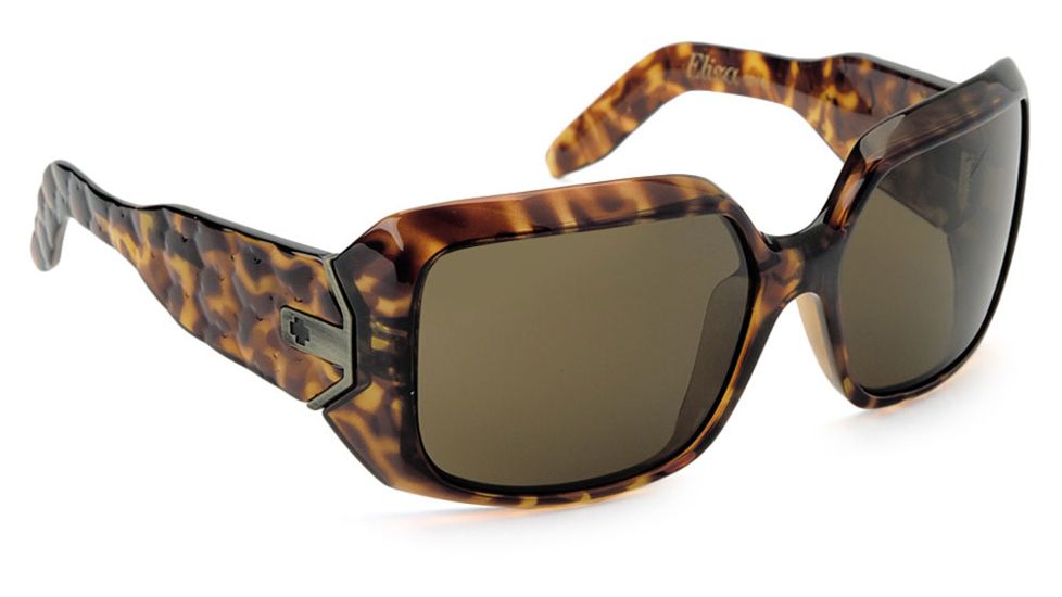 Spy Optic Eliza Sunglasses, Brown Marble Frame, Bronze Lens 670925867069