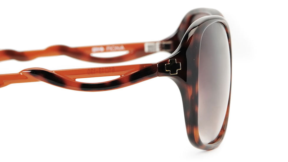 Spy Optic Fiona Sunglasses w/ Classic Tortoise Clear Brown Frame &amp; Bronze Fade Lens