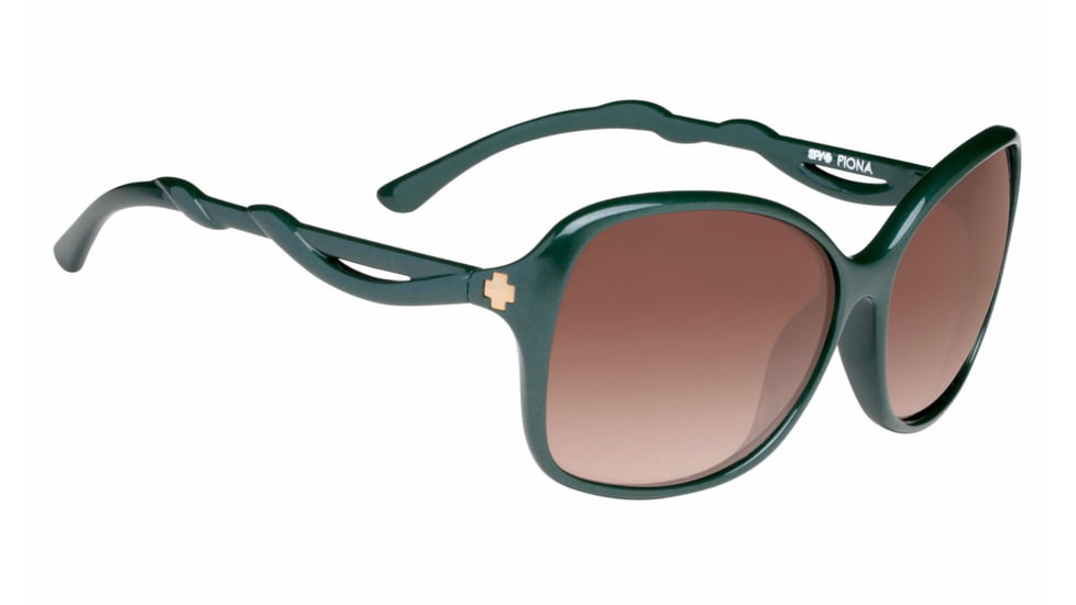 Spy Optic Fiona Sunglasses, Sea Green Frame, Happy Bronze Fade Lens 670299043355