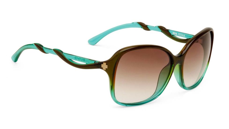Spy Optic Fiona Progressive Prescription Sunglasses, Mint Chip Fade Frame, Bronze Fade Lens-670299552044PR
